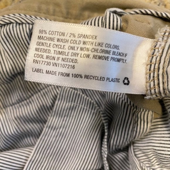 Goodfellow & Co Mens Stretch Straight Leg Hennepin Chino Pants Brown Size 34x32 - Picture 9 of 14